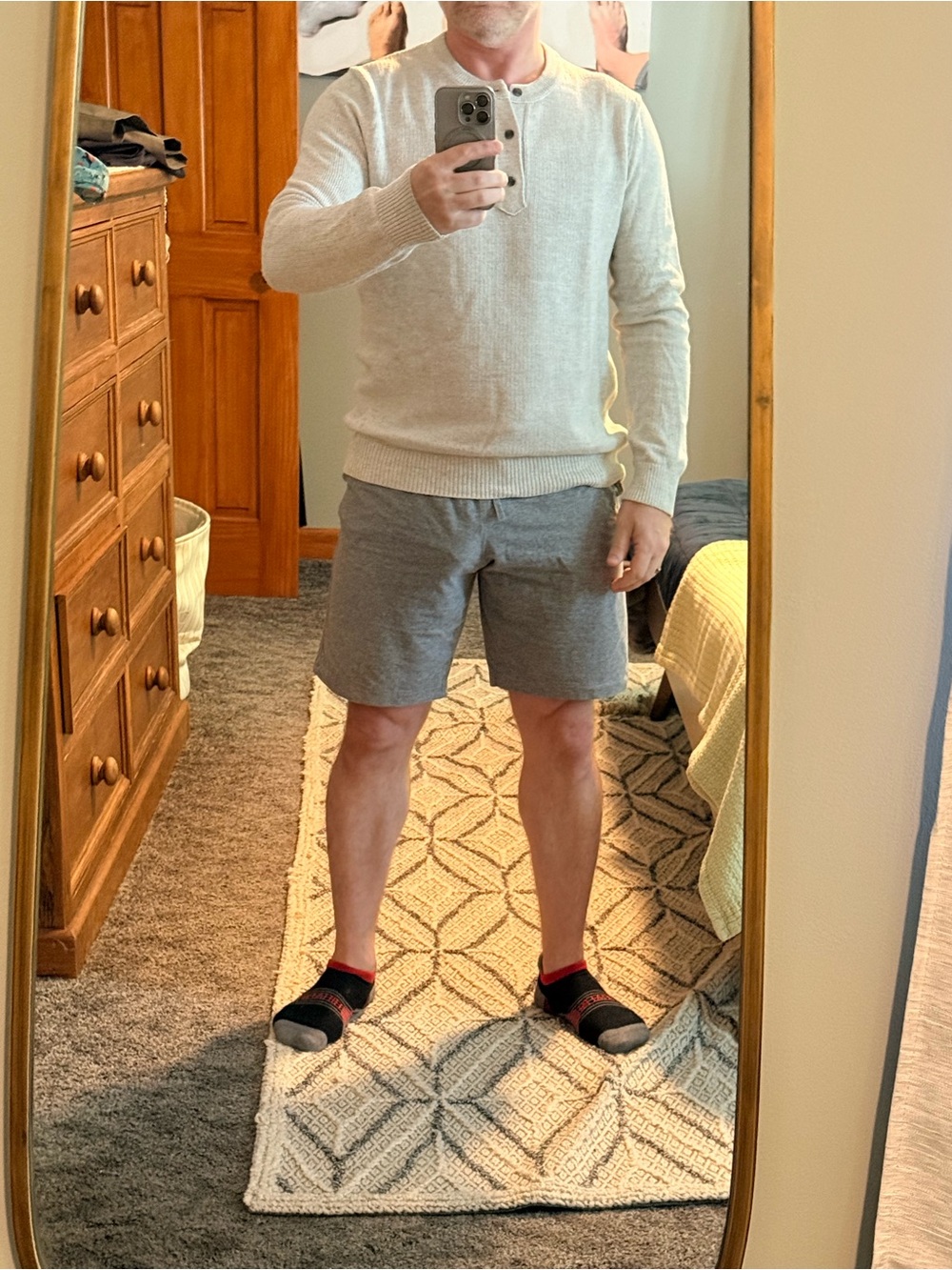 Banana Republic Light Cream Crewneck Sweater